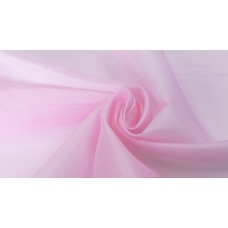1046(17) Ткань подкладочная 190Т 100%ПЭ цв.розовый(в рул.100м)