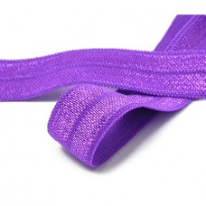 Резинка ажурная №35 цв.фиолетовый(в рул.50м)