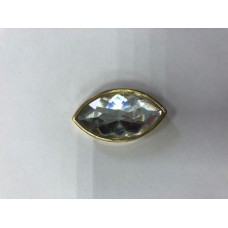 M01 Стразы декоративные пришивные Gold Crystal(в упак.100шт)