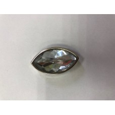 M01 Стразы декоративные пришивные Silver Crystal(в упак.100шт)