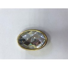 M09 Стразы декоративные пришивные Gold Crystal(в упак.100шт)