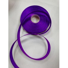 339(3118) Атласная лента 12мм цв.фиолетовый(в рул.33м)