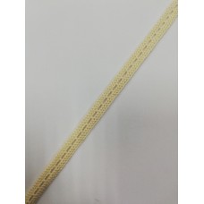 0032СТ Кружево вязаное хлопок шир.0,8см цв.кремовый