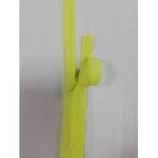 Молния потайная Т3 60см цв.С054 желтый(в упак.100шт) Китай