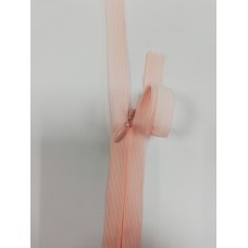 Молния потайная Т3 60см цв.С364 св.розовый (в упак.100шт) Китай