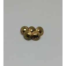 867B Пуговица металлизированная №18 11,5мм цв.золотой(в упак.1000шт)