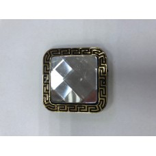 K01 Стразы декоративные пришивные Gold Crystal(в упак.50шт)