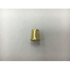 14 Концевик металлический декоративный цв.золото(в упак.1000шт)