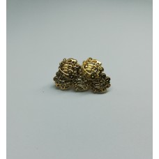 853B Пуговица металлизированная №16 10мм цв.золотой(в упак.1000шт)