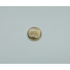 5143 Пуговица металлизированная №20 12,5мм цв.золотой(в упак.100шт)