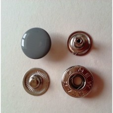 Кнопка стальная №54 12,5мм цв.серый(в упак.1440шт)