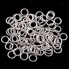 Бельевое кольцо регулировочное металлическое 0,6мм цв.никель(в упак.1000шт)