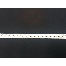 0194СТ Кружево вязаное хлопок шир.0,7см цв.белый