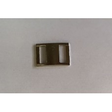 4444АА Пряжка-рамка металлическая 0,8см цв.никель(в упак.1000шт)