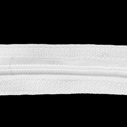 Молния спираль Т3 рулонная цв.№101 белый(в рул.400м)