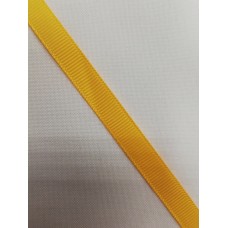 Репсовая лента блестящая 10мм цв.14-0951 желтый(в рул.100м)