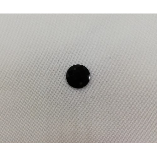 1853 Стразы кристальные пришивные круг 10мм Black(в упак.720шт)
