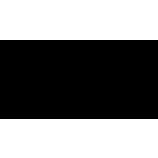 Репсовая лента блестящая 30мм цв.черный(в рул.100м)