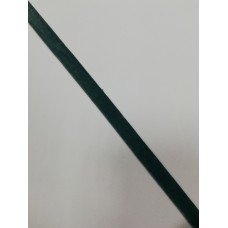 Бархатная лента эластичная 10мм цв.зеленый(в рул.~200м)