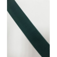 Бархатная лента эластичная 40мм цв.зеленый(в рул.~50м)