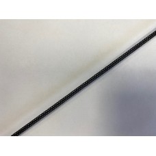Резинка плоская для масок 04мм цв.черный(в кор.6000м)
