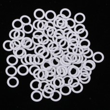 Бельевое кольцо регулировочное металлическое 0,6мм цв.белый (в упак.1000шт)
