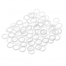 Бельевое кольцо регулировочное металлическое 0,8мм цв.белый(в упак.1000шт)