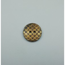 1203 Пуговица металлизтрованная №24 15мм цв.антик(в упак.1000шт)